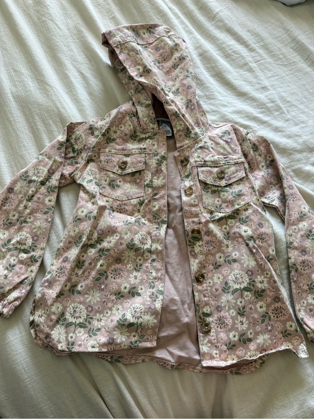 Daisy Fuentes Soft Blush Pink Girls Top